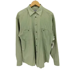 チェルッティ CERRUTI 1881 イタリア製 コットン ダブルポケット L/S シャツ メンズ import：M のサムネイル