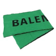 BALENCIAGA マフラー ウール100％ グリーン系のサムネイル