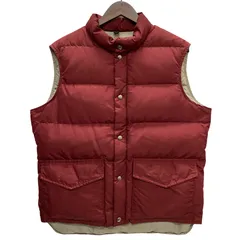ウールリッチ WOOLRICH 70's ダウンベスト ベスト ワインレッド Lサイズ 201MT-6284 VBのサムネイル
