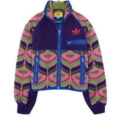 【値下】極美品 GUCCI×adidas グッチ × アディダス GG トレフォイル エンブロイダリー ウール ボンバー ジャケット サイズS 46456のサムネイル