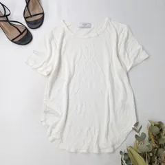 ◯ 25SS SLOBE IENA スローブイエナ リネン混ジャージーコンパクトTEE カットソー プルオーバー /26Nのサムネイル