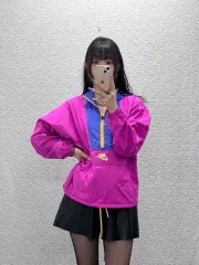 ナイキ Y2K レトロ 00's ホットピンク ウィンドブレーカー Anorak（アノラック） M C12942のサムネイル