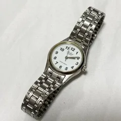 【送料無料】CITIZEN/シチズン/Q&Q/Falcon/ファルコン/ホワイト×シルバー/2035/クォーツ腕時計/電池切れ/動作未確認/ジャンク品扱い/中古品のサムネイル
