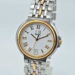 V*N様 dunhill 腕時計 エリート K18YG SS コンビ グレー文字 - メルカリ