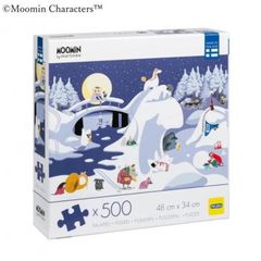 Moomin ムーミン 2000ピースジグソーパズル 廃盤品 額入り - メルカリ