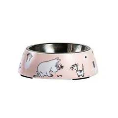 MOOMIN ムーミン ペットフードボウル S ピンク MRA150008のサムネイル