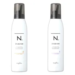 ナプラ N. エヌドット スタイリングフォーム ルーズカール 2 200g ＆ バウンスウェーブ 4 200g 美容院・サロン専売品【napla】のサムネイル