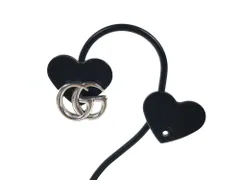 グッチ　GUCCI　GGマーモント　ダブルG　ピアス　片方のみ　縦:1cm 　シルバー925　保存袋付　送料無料のサムネイル
