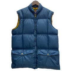 エディーバウアー Eddie Bauer 60's 70's 日の出タグ ダウンベスト ベスト ブルー 201MT-6285 VBのサムネイル