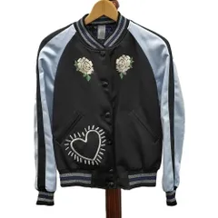 COACH × Keith Haring リバーシブル サテン ジャケット コラボ 花柄 ハート 30499のサムネイル