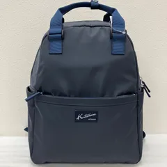 6037　Kitamura　キタムラ　リュックサック　リュック　バックパック　ネイビー　レディース　ナイロン　無地　軽量　ポケット多数のサムネイル