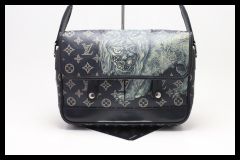 □ルイヴィトン ディスカバリー アエログラム 三つ折り財布 LOUIS