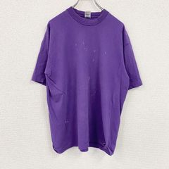 90s カナダ製ヴィンテージ シングルステッチ フルーツ無地Tシャツ