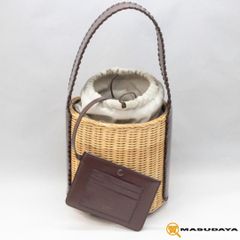 マックスマーラ スモールマリンバッグ ショルダーバッグ カゴバッグ