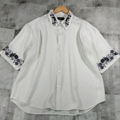 HARE TOROMIシシュウシャツSS 半袖 ホワイト 白 - メルカリ
