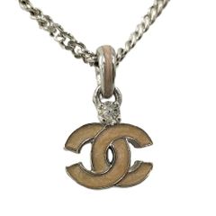 CHANEL ココマーク ロゴ べっ甲風 ラインストーン ペンダントトップ
