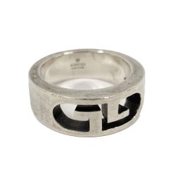 A*i様 GUCCI シルバー925 GGロゴ スカル リング 14号 - メルカリ