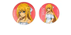 無職転生II 異世界行ったら本気だす くじ E賞 缶バッジ + ステッカー セット アリエル B TOHO アニメーションくじ アリエル・アネモイ・アスラ グッズ 缶バッジ カンバッジ カンバッチ 缶バッチ ステッカー シールのサムネイル