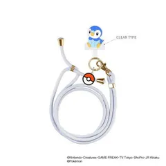 ポケットモンスター マルチリングプラス ストラップセット E.ポッチャマ POKE-961Eのサムネイル