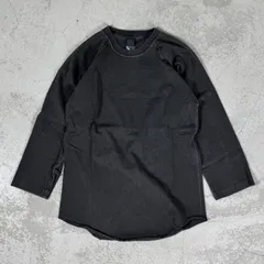 【新品/アウトレット品】グッドオン Good On / (GOLT601P) (BASEBALL TEE) P.BLK Sサイズ / ユニセックス 七分袖 ロングスリーブ カットソー ラウンドネック シンプル 無地 経年変化のサムネイル