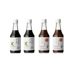 ケンシヨー ウスターソース 300ml 2本 &  ハンバーグソース300ml 2本 計4本セットのサムネイル