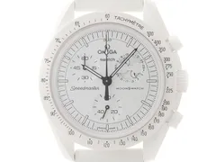 Swatch スウォッチ ウォッチ MoonSwatch MISSION TO MOONPHASE FULLMOON　バイオセラミック 時計 SO33W700 腕時計  クオーツ ホワイト文字盤 メンズ【中古】431のサムネイル