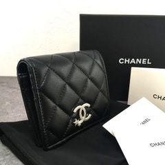 未使用品 Saint Laurent 二つ折り札入れ 396307 ブラック レザー 箱