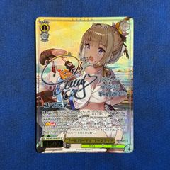 シングル】Weiß Schwarz GA文庫 変り種のエルフ リュー 箔押しサイン