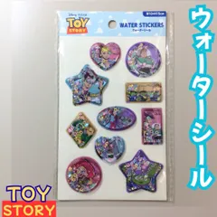 DIS612-0013【新品・未使用品】トイ・ストーリー ウォーターシール Disney ディズニー 水 ビーズ ぷっくり 立体シール キラキラ シャカシャカ 可愛い 女の子 男の子 コラージュ  デコシール シール帳 日記 手帳 ノート シール交換 かわいいのサムネイル