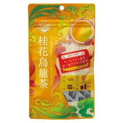 世界のお茶巡り 1杯用ティーバッグ 中国茶 桂花烏龍茶 (1.5g×15P) 12個セット 838のサムネイル