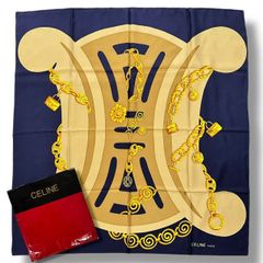 未使用品 HERMES エルメス カレ90 スカーフ シルク CAVALIERS PEULS