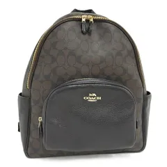COACH ラージコートバックパック シグネチャーキャンバス 6495のサムネイル