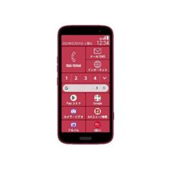 新品同様 NTT docomo版 らくらくスマートフォン F-53E ピンク - メルカリ