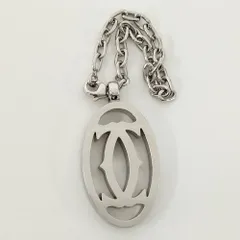 Cartier バッグチャーム キーホルダー メッキ シルバーのサムネイル