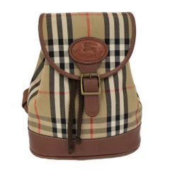 ◾︎希少◾︎ バーバリーズ ミニリュック ノバチェック PVCレザー ホースロゴ BURBERRYS ミニリュック ノバチェック ホースロゴ - メルカリ