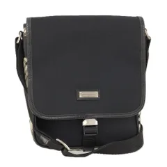 BURBERRY BLACK LABEL ショルダーバッグ ノバチェック ナイロン ブラックのサムネイル