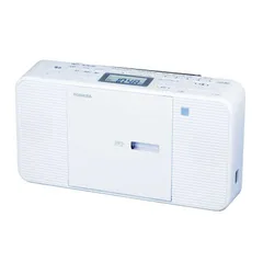 【新品未使用】【未開梱】東芝　TOSHIBA CDラジオ ホワイト TY-C301-Wのサムネイル