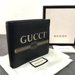 未使用品 Saint Laurent 二つ折り札入れ 396307 ブラック レザー 箱