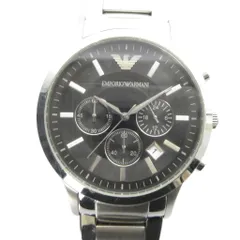 エンポリオアルマーニ EMPORIO ARMANI AR-2434 腕時計 ウォッチ クォーツ カレンダー付き クロノグラフ シルバー色 ■GY18 /MQのサムネイル