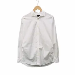 22 DSQUARED2 ディースクエアード S74DL0798 S36275 長袖シャツ ホワイト系 コットン サイズ48 67914のサムネイル