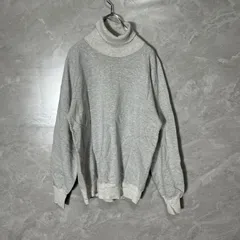 DUBBLEWORKS ダブルワークス タートルネック スウェット グレー Mのサムネイル