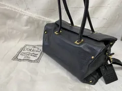 【中古】PotioR ﾎﾟﾃｨｵｰﾙ ﾚｻﾞｰｼｮﾙﾀﾞｰﾊﾞｯｸﾞ ﾌﾞﾗｯｸ  991927480のサムネイル