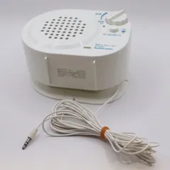 【動作確認済み】中古 オーム電機　Audiocomm 耳元スピーカー　ASP-205N 本体 ホワイト 音声 ボイス機能搭載のサムネイル