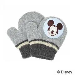 Disney ディズニー ミッキーマウス 幼児用手袋(トドラー) グレー(5) MK4110223のサムネイル