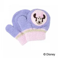 Disney ディズニー ミニーマウス 幼児用手袋(トドラー) パープル(5) MK4112323のサムネイル