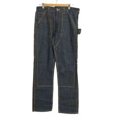 アベイシングエイプ A BATHING APE 00s Double knee denim painter