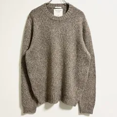 Abercrombie&Fitch アバクロンビー&フィッチ　長袖無地ニット　セーター　ベージュ　XLサイズ　古着　【お値引き承ります！】のサムネイル