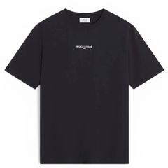 Maison Margiela ブラック 反転ロゴTシャツ サイズ46 - メルカリ