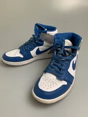 【中古品】NIKE ナイキ AIR JORDAN 1 RETRO HIGH OG TRUE BLUE エアジョーダン 1 レトロ ハイ OG トゥルーブルー DZ5485-410 メンズ スニーカー 靴 シューズ 【160-260709-hu-12-min】のサムネイル