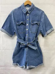 【中古】TOPSHOP ﾄｯﾌﾟｼｮｯﾌﾟ ﾃﾞﾆﾑﾌﾟﾚｲｽｰﾂ 05p68nmdt ｲﾝﾃﾞｨｺﾞ US6 991927049のサムネイル